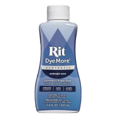 Image de Rit DyeMore Dye More Synthétique Bleu Marine 200 ML, Multicolore, 1