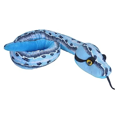 Image de Wild Republic Bleu Silmstream Plush Snake 54, 22189