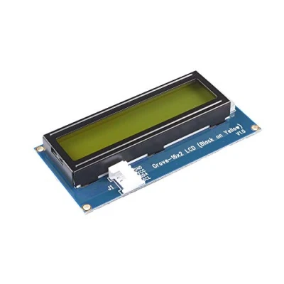 Image de Seed studio Grove écran d’affichage LCD 16 caractères x 2 lignes (Noir sur Jaune)