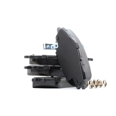 Image de BOSCH 0 986 494 676 Jeu de plaquettes frein Low Metallic avec indicateur d&#039;usure tôle anti bruit, instructions montage