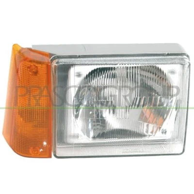 Image de PRASCO FT1214804 Phares gauche R2 (Bilux) jaune avec feu de clignotant pour circulation à droite FIAT: Panda I 3/5 portes