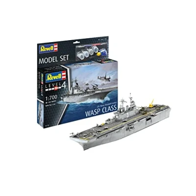 Image de Revell Model Set US Navy Assault Carrier WASP Class