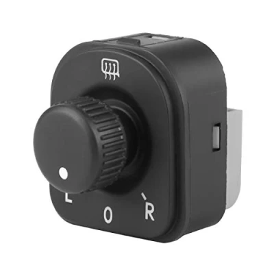 Image de Qiilu bouton de commande rétroviseur latéral, commutateur latéral pour 5 MK5 Pessat 1K0959565K