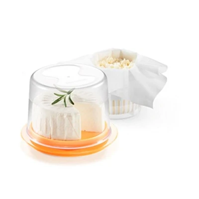 Image de Tescoma de la CASA Set pour préparer Fromage Doux, Plastique, Multicolore, 23.5 x 12 17.1 cm