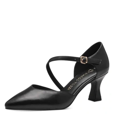 Image de MARCO TOZZI Shank Open Pump 2 24412 43 Chaussures pour Femme Escarpins, Noir, 40 EU
