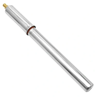 Image de POMPE A MAIN VELO CHROME LG 250 MM RACCORD PRESTA SCHRADER CYCLE VILLE VINTAGE ANCIEN FIXIE