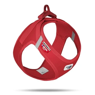Image de Vest Harness curli Clasp Softshell Red L