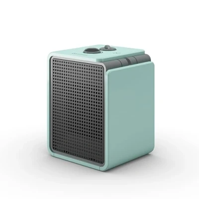 Image de Olimpia Splendid 99228 Fan Heater Caldo Cubic, compact and safe with IP21 protection, Power 1800W, Vert D&#039;eau