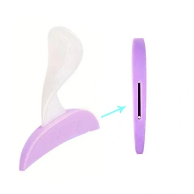 Image de Pochoir de Rasage Privates Pubic Shaping Tool Femelle Secret Rasoir Bikini Line Silicone Sexy Triangle Intime Trimmer (Triangle) Show