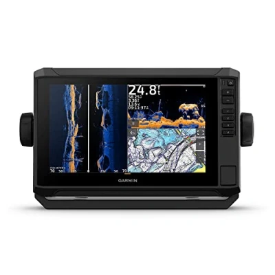 Image de Garmin ECHOMAP UHD2 92sv avec transducteur GT56, Traceur de Cartes à écran Tactile 9&quot;, Carte Base Mondiale