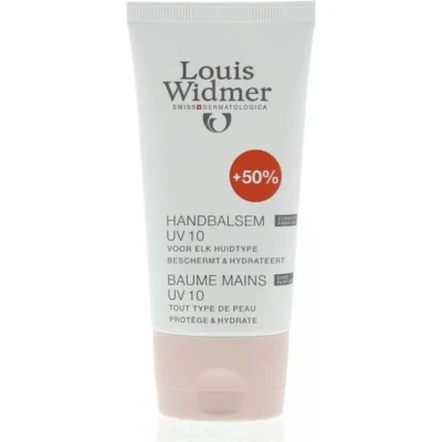 Image de Louis Widmer Baume Mains UV10 ZP 75 ml