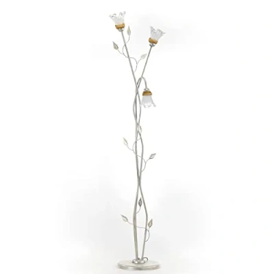 Image de ONLI click your light 4998/PT3 Lampadaire, Métal, Argent