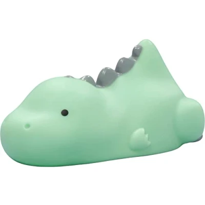 Image de Reer lumilu Lazy Friends 52223 Veilleuse dinosaure mignonne Cadeau de baptême d&#039;anniversaire pour garçons et filles Vert