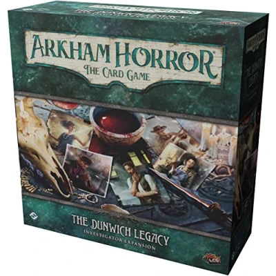 Image de Fantasy Flight Games Arkham Horror The Card Game : Dunwich Legacy Investigator Expansion Jeu de Cartes À partir 14 Ans 1 à 2 Joueurs Temps 60 120 Minutes