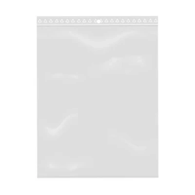 Image de Extiff Lot de 100 Sachets à Fermeture Zip Refermable Transparent pour Produit Alimentaire, Bijoux, Accessoires... Format 15 x 20 cm