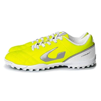 Image de GEMS Mixte TORNEO X Sneaker, Jaune Fluo, Blanc, Gris, 45 EU