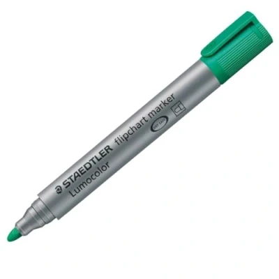 Image de Staedtler LumoColor 356 Marqueur Tableau Papier Pointe Ogive 2 mm Vert