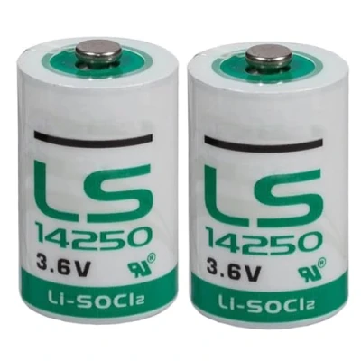 Image de BenjiPower 2 Piles LS14250 1/2 AA 3,6 V Li SOCL2 Lithium