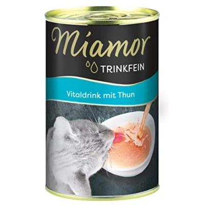 Image de Miamor Trinkfein Boisson Vitale au Thon 24 x 135 ML