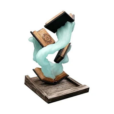 Image de MOCIUN Tomes of Magic Dice Tower, Table Game Accessories, Perfect Tower for Dungeons and Dragons, RPG &amp; DND Player Gift (D)