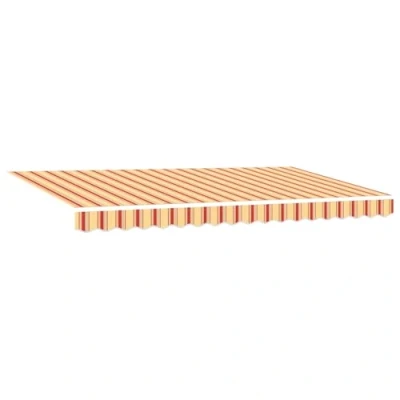 Image de VidaXL Tissu de Remplacement pour Store Cadre 4x2 m Rayures Multicolores 42000487
