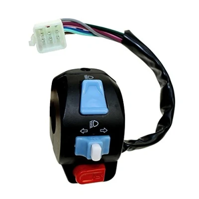 Image de Élément de commutation gauche sans levier frein pour scooter chinois 4 temps BT49QT Baotian AGM GMX 450 ATU Formula Beeline Benzhou YY50QT Flex Tech Firenze Fun Napoli Pegasus Rex