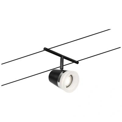Image de Paulmann CorDuo 94464 Corset de Câble extensible DC max. 1 x 10 W Noir mat métallique en plastique GU5,3 sans ampoule
