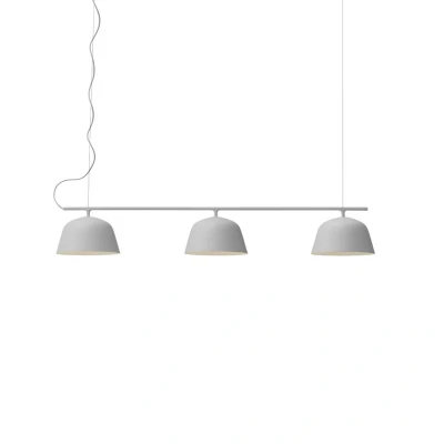 Image de Muuto Lampe à suspension Ambit Rail gris