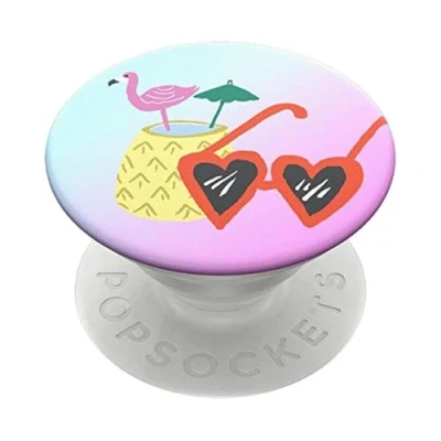 Image de PopSockets PopGrip Support et Grip pour Smartphone Tablette avec Un Top Interchangeable Poolside