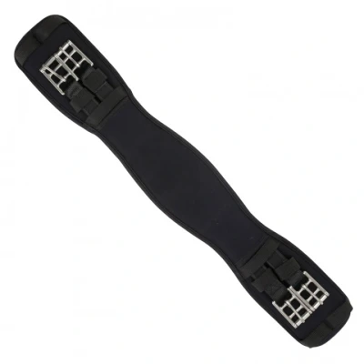 Image de Horse Guard Sangle de dressage en mousse à mémoire forme HG noir