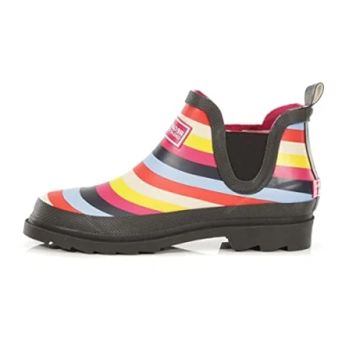Image de REGATTA Femme Lady Harper Botte de Pluie, Motif à Rayures Multicolore, 38 EU