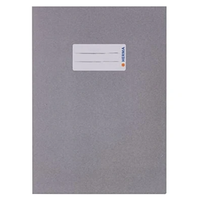 Image de Protège cahiers Herma Format A5 gris clair