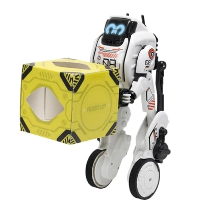 Image de YCOO Robo Up Robot télécommandé avec Yeux LED, Fonction Squat, Support et Transport pour Enfants âgés de 5 à 14 Ans