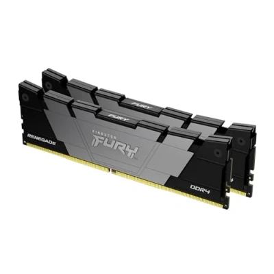 Image de Kingston FURY Renegade 32Go 4600 DDR4 CL19 DIMM (Kit de 2) 1Gx8 Mémoire pour PC Gamer KF446C19RB12K2/32
