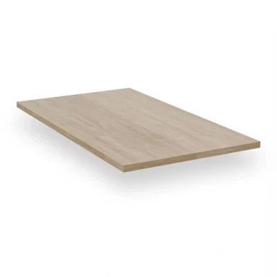 Image de blumfeldt Bearsdon Plateau de Table en Bois Durable, 160 x 90 cm, résistant aux Rayures &amp; à la Chaleur, idéal pour Manger Finition pin Moderne, Style Industriel Minimaliste