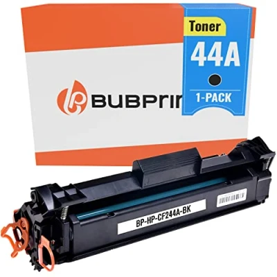 Image de Bubprint Cartouche de Toner Compatible pour HP CF244A 44A Laserjet Pro M15 M15a M15w M17 M17a M17w MFP M28 M28a M28w M30 M30a M30w 1,000 Pages Noir Black