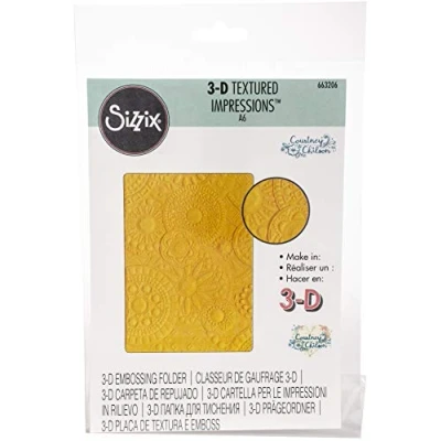 Image de Sizzix Gemmes de mosaïque Matrice, Multicolore, Taille unique