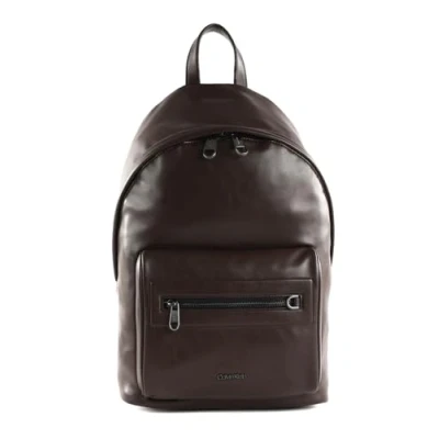 Image de Calvin Klein Homme Sac à Dos Elevated Pu Campus Petit, Marron (Java Brown Smooth), Taille Unique