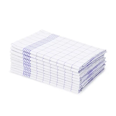 Image de Amago Torchons (Lot de 10), 50 x 70 cm Bleu