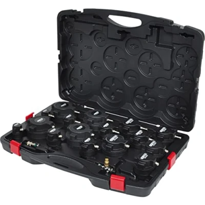 Image de KS TOOLS Juego de maletín comprobación del sistema sobrealimentación para el turbocompresor, 17 pzs. Couleur
