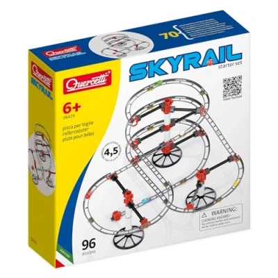 Image de Quercetti 6429 Skyrail Starter Set, Jeu de Construction Circuit Billes créatif