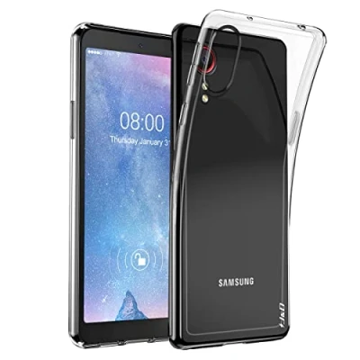 Image de J&amp;D Compatible pour Samsung Galaxy Xcover 5 Etui, Léger Ultra Clair Coque Mince Silicone de Pare Choc 5, Transparente