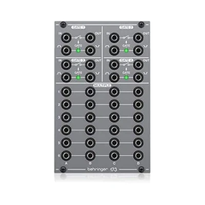 Image de Behringer 173 Quad GATE/MULTIPLES Module Gate and Multiples Analogique de Légende pour Eurorack