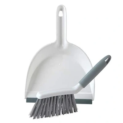 Image de Beldray LA082664UFEU7 Anti Bac Ensemble Balayette à Main, Mini Pelle et Brosse Antibactériennes, Poignées Ergonomiques, Blanc/Gris, Idéal pour la poussière Les Poils d&#039;animaux