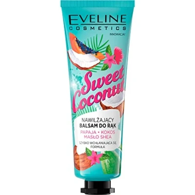 Image de Eveline Cosmetics Lotion Mains Hydratante Noix de Coco 50 ml