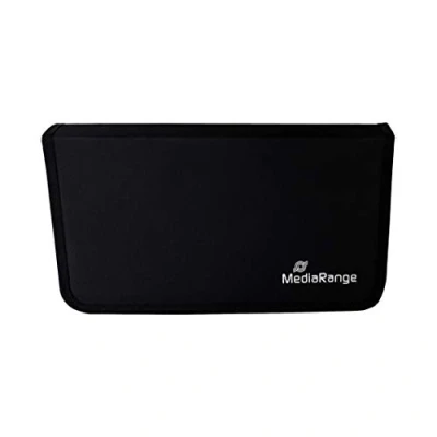 Image de Portefeuille CD/DVD MediaRange Box51 48 disques Noir Mixte