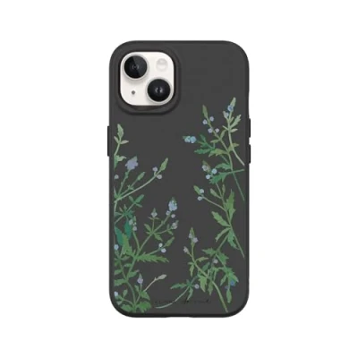 Image de RhinoShield Coque Compatible avec [iPhone 13/14] SolidSuit Fine Technologie d&#039;absorption des Chocs et Finition Premium Mate Noir [Verbena]