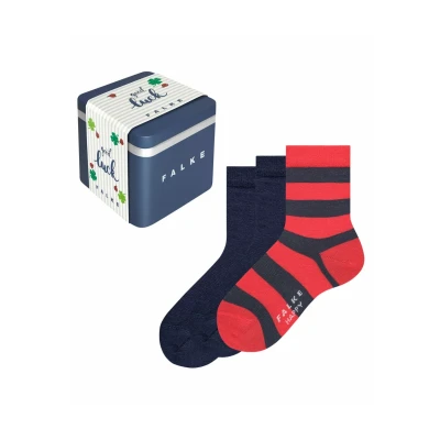 Image de Falke Happy Giftbox 3PACK Multipack Chaussettes pour enfants, Taille: 31/34, Sortiment