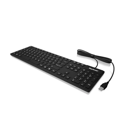Image de KeySonic KSK 8030IN clavier Industriel USB AZERTY Français Noir Neuf