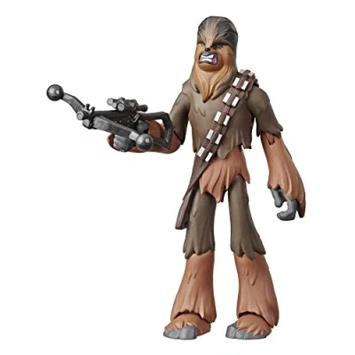 Image de Star Wars Figurine d&#039;action Chewbacca de Galaxy of Adventures (Hasbro E3807EL2) 12,5 cm